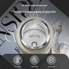 Temeike Smart Temperature Display Tea Infuser Thermos