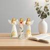 3Pcs Angel Figurines For Women - Resin Guardian Angel Statue, Gift For Thanksgiving, Wedding, Christmas Home Decor Ornament