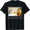 Creazione di Gatto - Maglietta Divertente Gatto, T-shirt Unisex, taglia S-5XL.