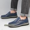 Men Casual Shoes Leather Luxe Loafers Sneakers 2024 New Fashion Platform Comfortable Flat Handmade Retro Loafer Shoes Mens Shoes
