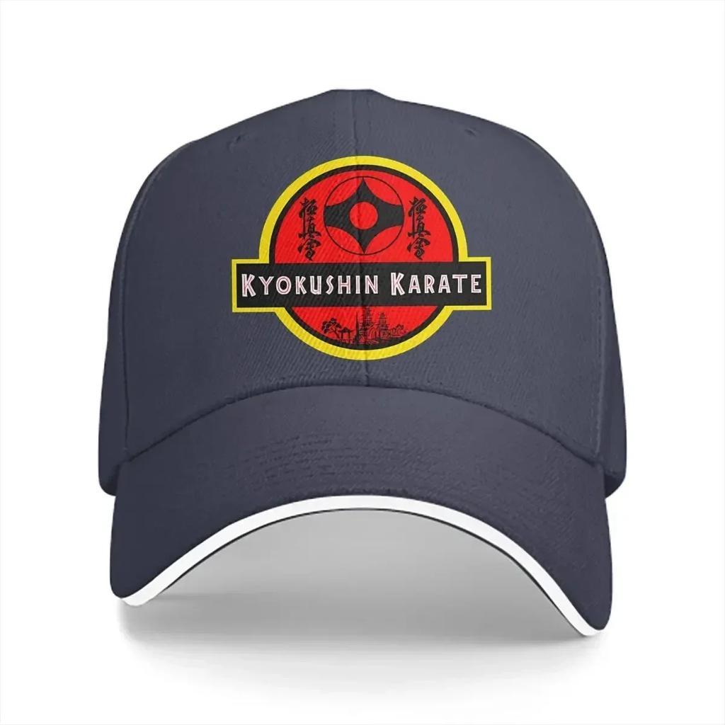 Pure Color Dad Hats Jurassic Mens Hat Sun Visor Baseball Caps Kyokushin Karate Bushido Peaked Cap