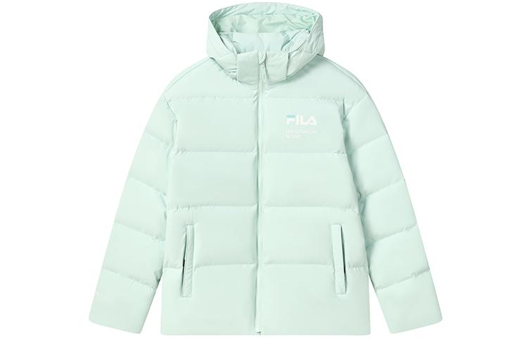 Men's Jacket FILA WHITE Down Jacket Unisex Nile Green