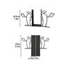 1Pc Iron Art Fun Decorative Bookend, Unique Bookend, Home Decoration, a Must-Have for Book Lovers