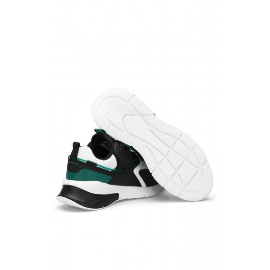 Shoes and Sandals Original, Non-Slip, Soft and Orthopedic 3-Piece EVA Sole Black White Green Unisex Sneaker