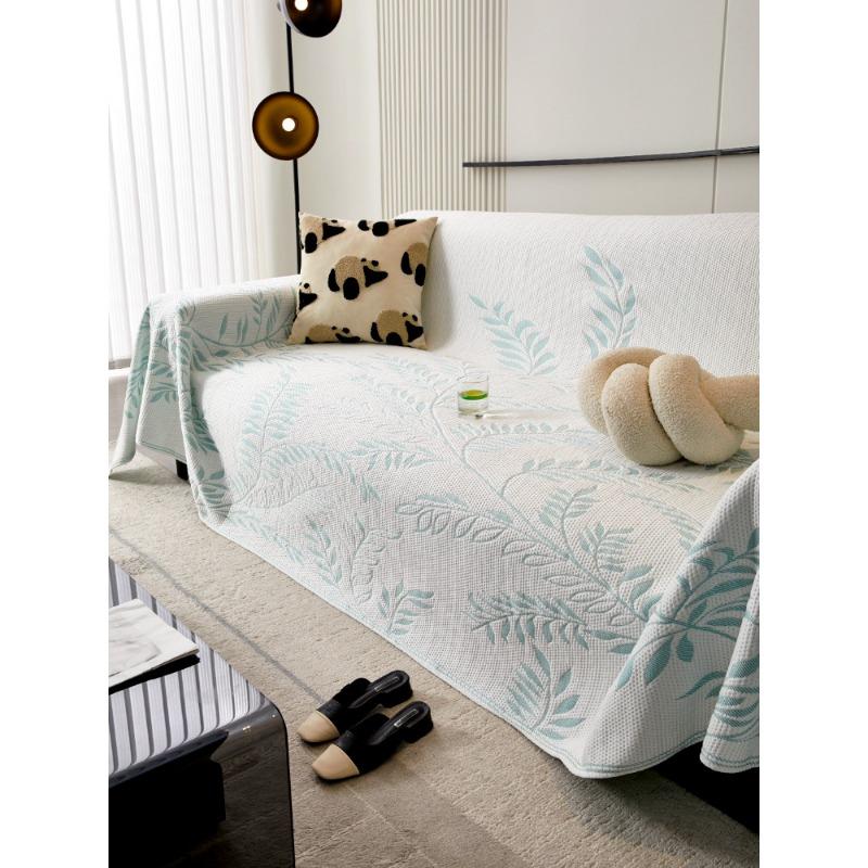 Sofa Towel Sofa Cover Cloth Cool Breathable Sofa Cover All-Inclusive Non-Slip Sofa Cushion
