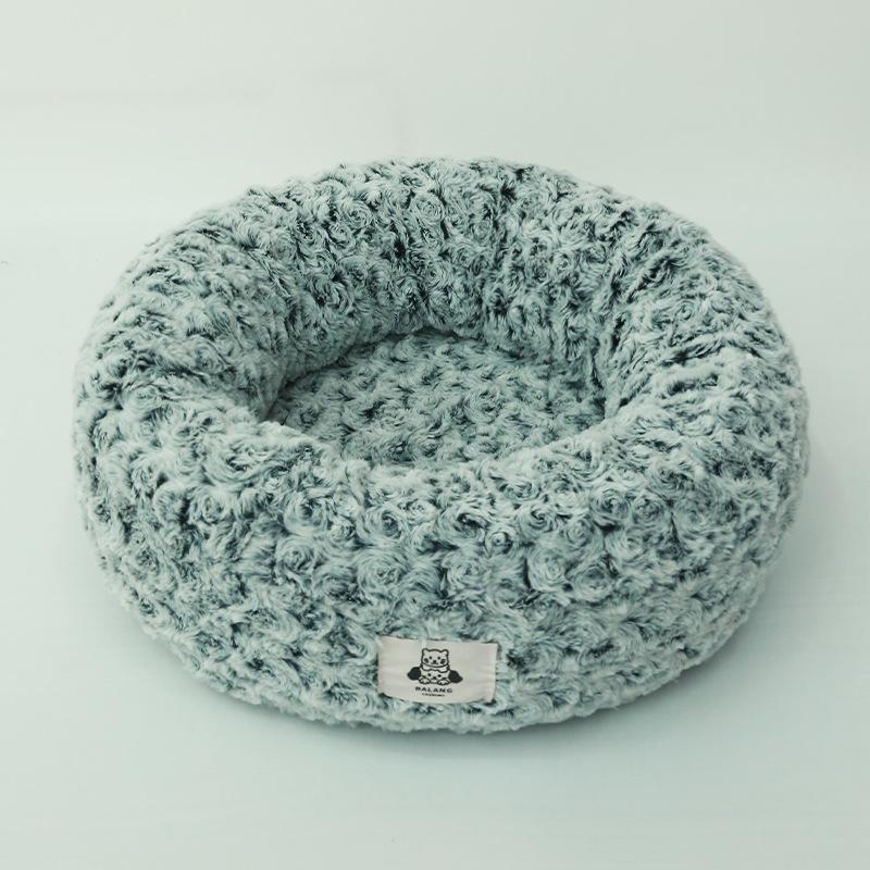 

Теплое Длинное Бархатное Съемное Гнездо Кошачье Спальное Место Розовый Бархат Утолщенное Съемное Полностью Стираемое Универсальное Гнездо-Подстилка для Собак и Кошек gray