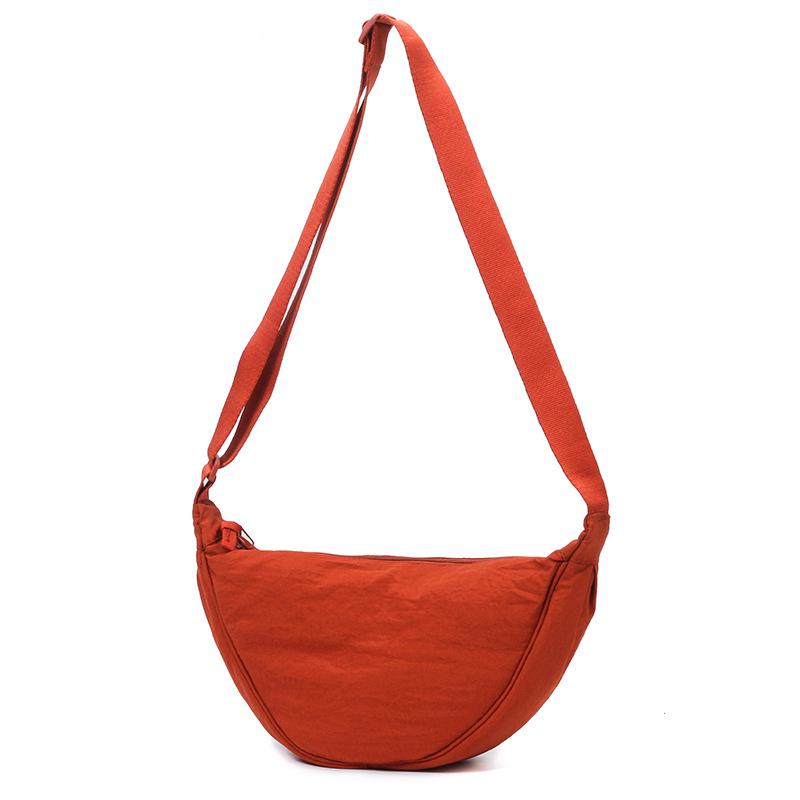 Damen Nylon Crossbody Dumpling Bag - Stilvolle Umhängetasche für Studentinnen