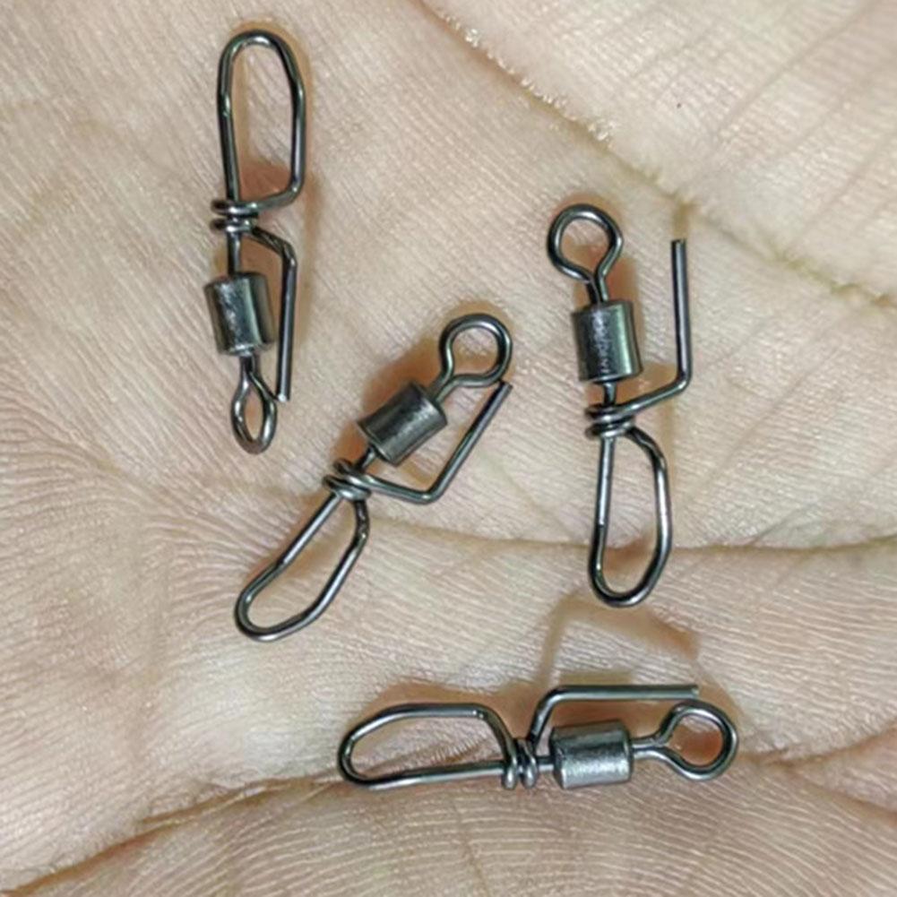 Sanitizable For Sea Fishing Clip Down Swivels 20PCS 304 Stainless Steel 18mm