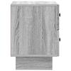 Nightstand Grey Sonoma 43 x 34.5 x 47.5 cm Engineered Wood
