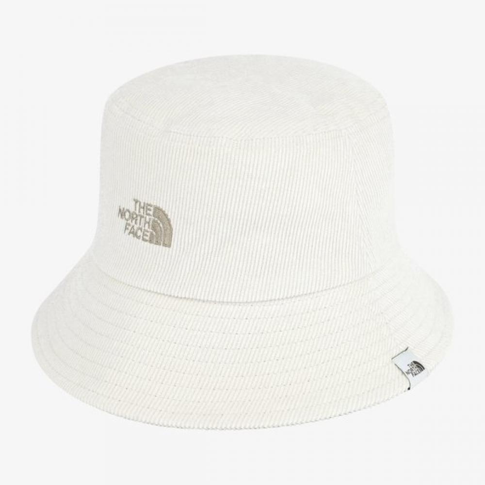 The North Face White Label Standard Bucket Hat Corduroy Cream Ne3hr54k CREAM/M