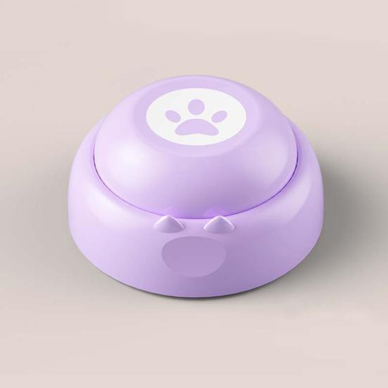 İletişim için Pet Düğmesi Köpek Kedi Eğitimi için Ses Kayıt Düğmesi İnteraktif Buzzer Konuşan Düğme Köpek Clicker Eğitici Oyuncak