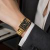 Orologio da Donna al Quarzo SKMEI Oro Quadrante Nero Acciaio Inossidabile Retrò 2566