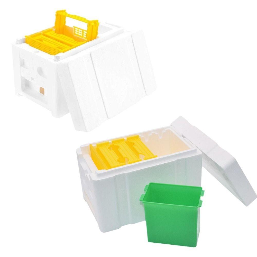 Foam Bee Hive Box Beekeeper Garden Pollination Box Box Bee Mating Box Bee Breeding Case