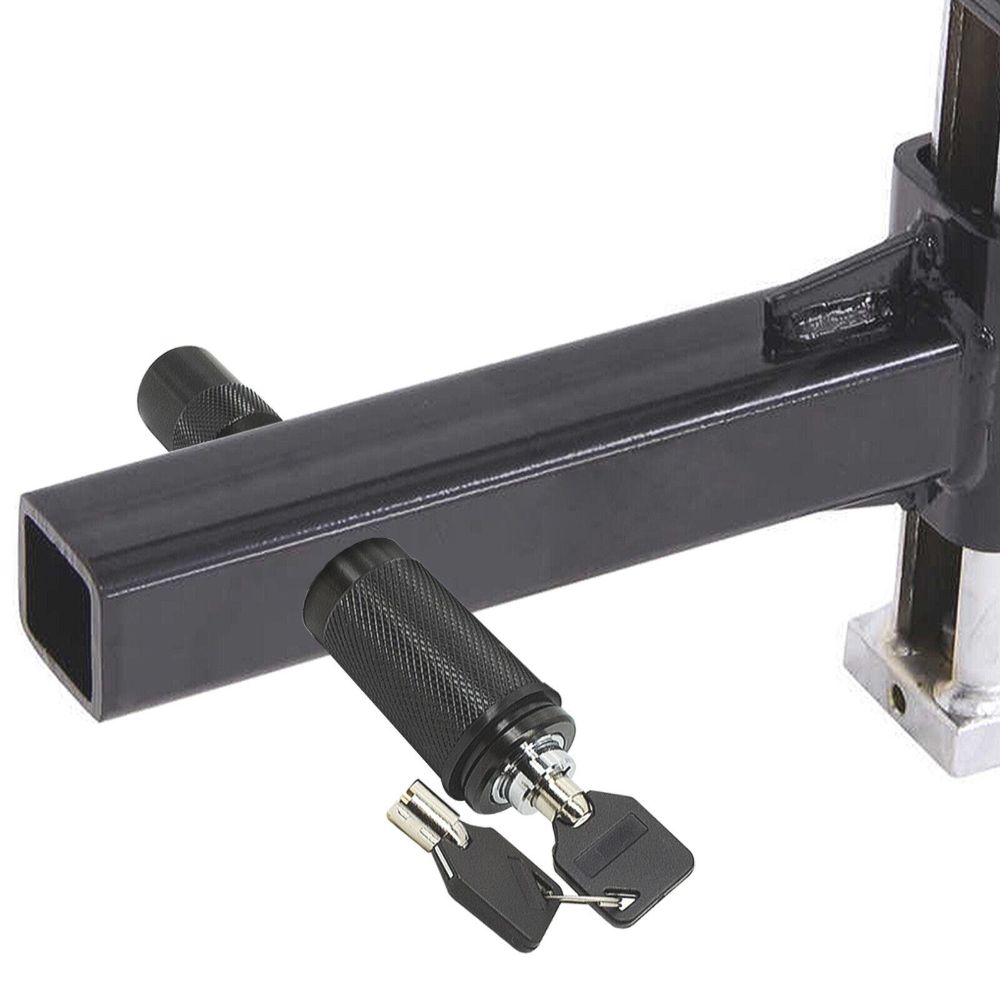 With 2 Keys Trailer Hitch Receiver Locking Pin Anti-Theft Tow Hitch Lock Car Accessories