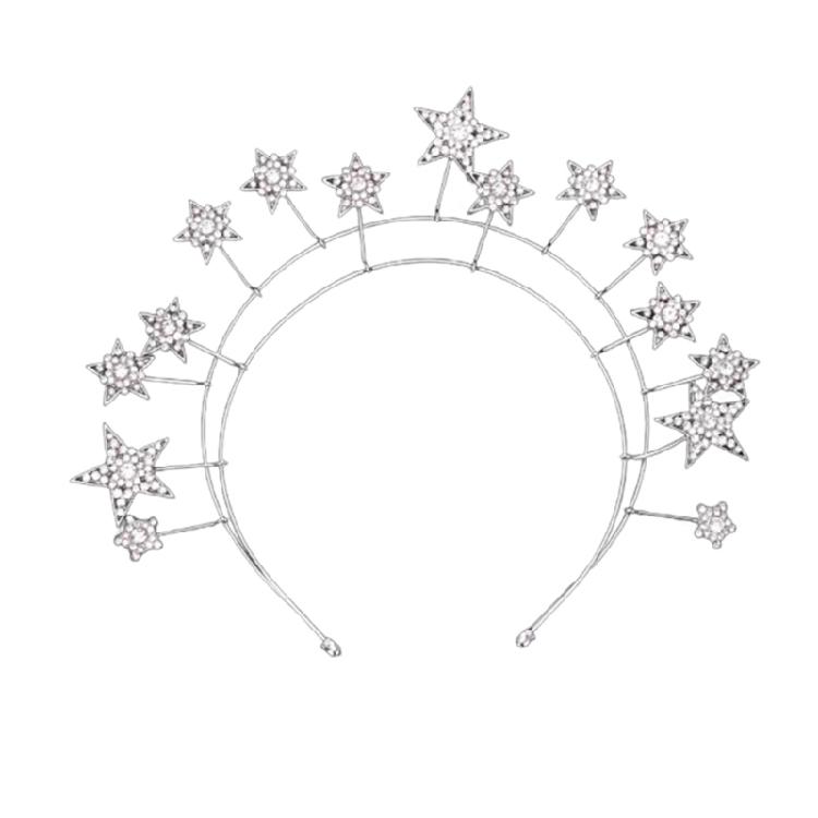 

Весільна обруч Весільні тіари Тіари для нареченої Весілля Зіркові тіари Обруч 1 срібний