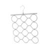 Scarf Hanger Belt Rack Space Saving 4 Layers Clothing Rack Foldable Anti Slip