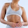Seamless High Elastic Yoga Bra With Floral Jacquard For Fitness And Running