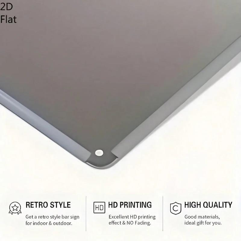 Vintage Metal Tin Sign 8x12 Inch Bar Wall Art Home Garage Decor