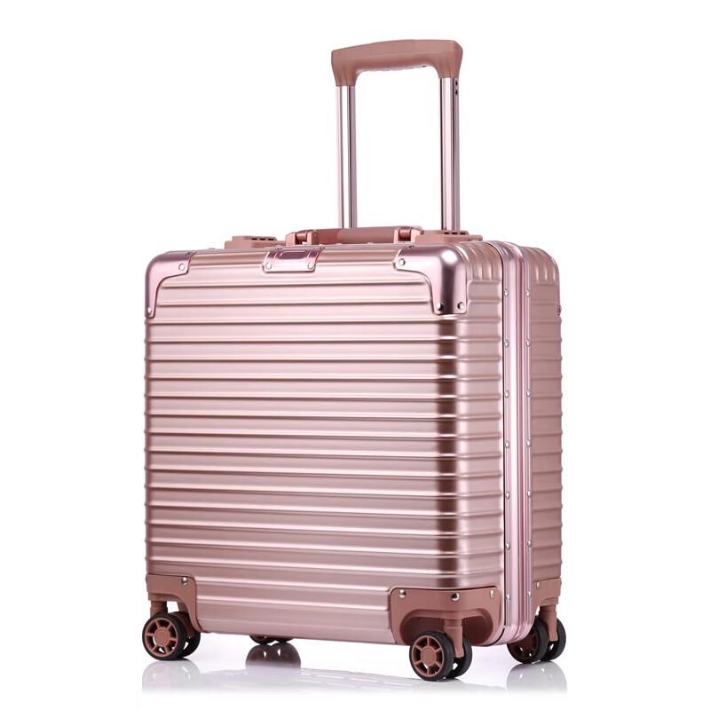 

BATANUV F1609 18-inch Rose Gold ABS&PC Hardside Luggage