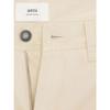 AMIPARIS Solid Color Button Loose Straight Casual Shorts Men Shorts Off-White HSO400CO0009-709