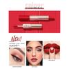 2-in-1 Lipstick & Gloss Hybrid with Matte Finish | All-Day Festival Makeup for Casual, Work & Celebration