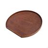 Round Wooden Tray for Serving Desserts And Cheese Board Breakfast Use