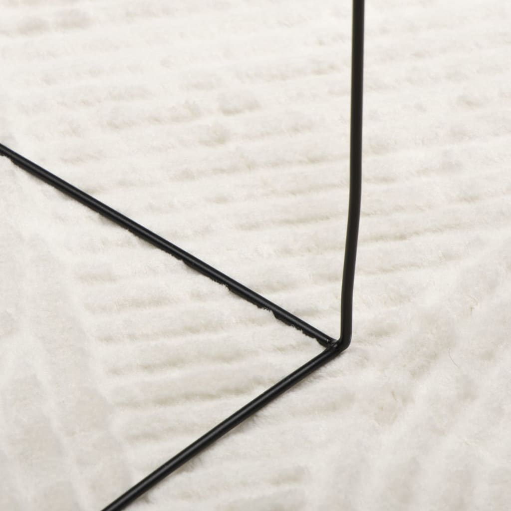IZA Rug Short Pile Scandinavian Style Cream 80 X 150 Cm