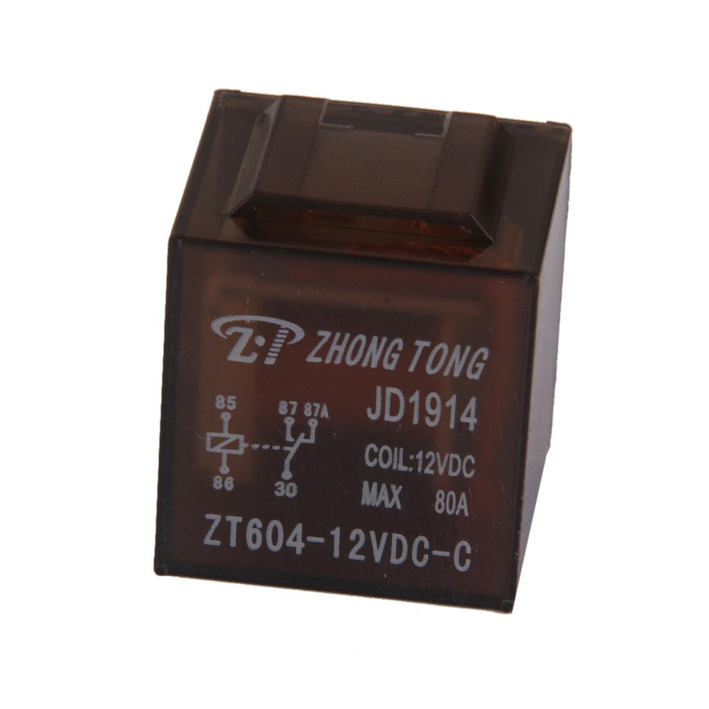 Practical Car Truck Auto Vehicle DC 12V 80A 8 SPDT Relay Relays 5 PIN