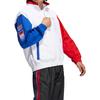 adidas Oryginalna kurtka sportowa o luźnym kroju ze stójką Shadow Tr Wb Męska odzież wierzchnia Czerwona Niebieska Biała GL5132