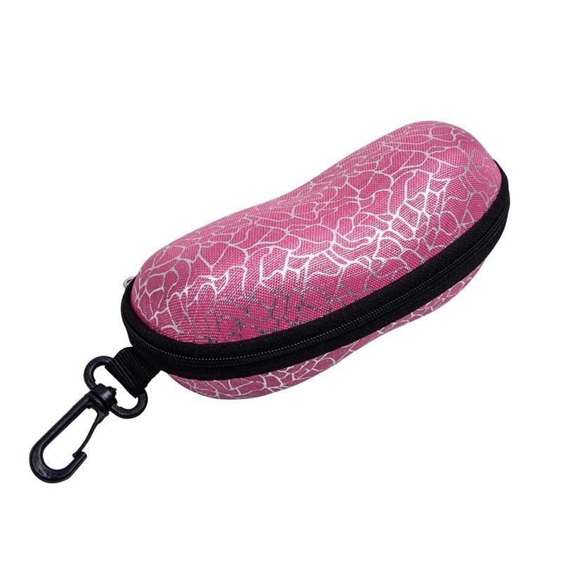2Pcs Multicolor Zipper Oxford Cloth Glasses Case Portable Sunglasses Reading Glasses Storage Box