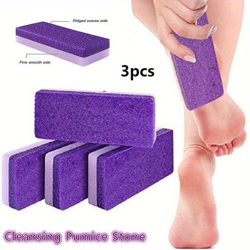 3pcs Reusable Foot Pumice Sponges - Gentle Exfoliating Remover - Salon-Quality Spa Pedicure Scrubber Set - Soften & Revitalize Tired Feet