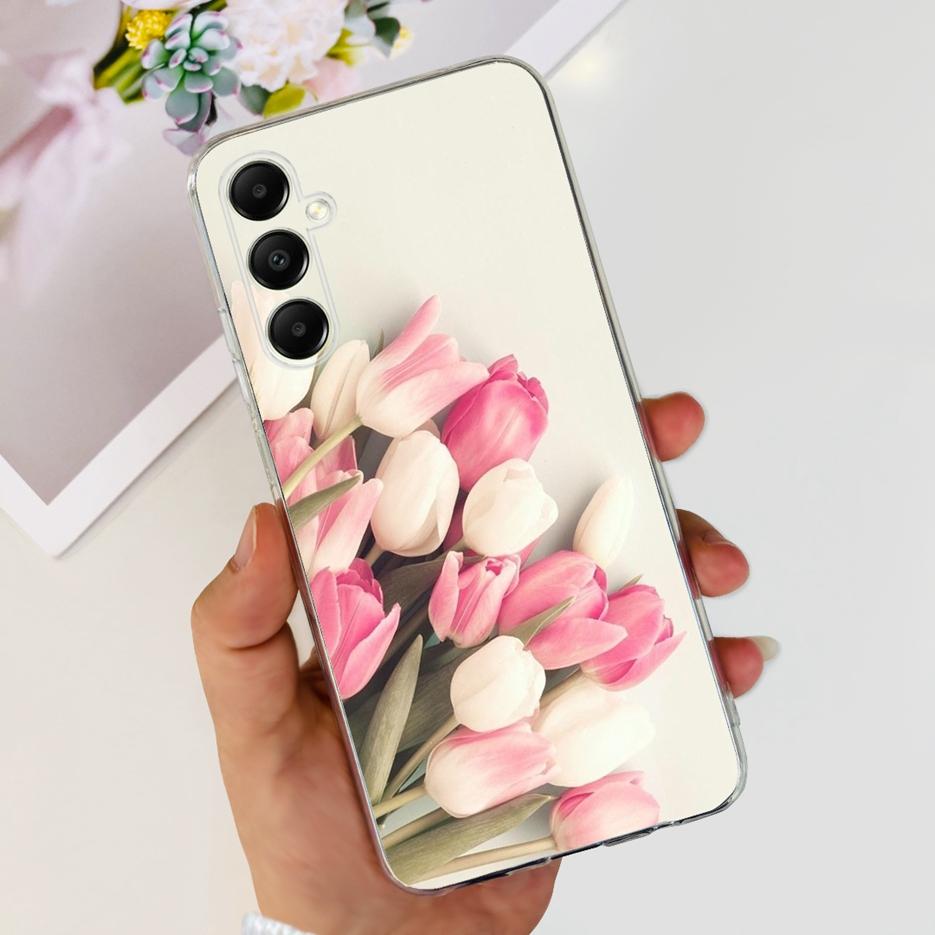 

Чехол для Samsung Galaxy A05s SM-A057F Милый мультяшный чехол с кошкой Прозрачный силиконовый чехол для телефона для Samsung A05s A 05s Мягкий бампер Galaxy A05s