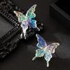 Trendy Colorful Butterfly Stud Earrings for Women - Popular Elegant Dangle Design