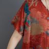 DIMANAF New 2026 Women Plus Size Summer Long Dress Sundress Beach Loose Casual Maxi Lady Floral Print Dress