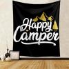 Camping Tapestry Camper Outing Accessories Fun Kids Room Club Man Cave Home Bedroom Wall Decor Backdrop