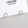 [4Xtyle] [Silver925] Plain Earring