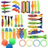 Kinder Sommer Shark Rakete Werfen Spielzeug Schwimmen Pool Dive Spiel Wasser Spaß Spiele Pool Spielzeug Baby Wasser Pädagogisches Bad Spielzeug geschenke