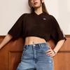 adidas Originals Logo Short Sleeve Polo Shirt Women Tops KE0198