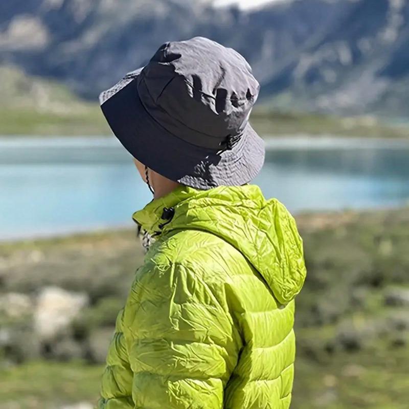 Waterproof & Quick-Dry Bucket Hat for Outdoor - Sun Protection Climbing Hat, Ideal for Camping, Hiking, Fishing and Beach