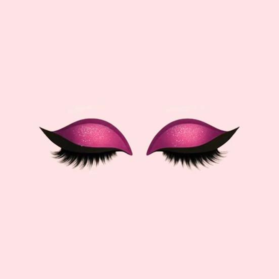 1/2/3/4/5 Pairs Lazy Eye Shadow Eyelash Patch 2-in-1 Eyeshadow Eyelashes Makeup Stickers