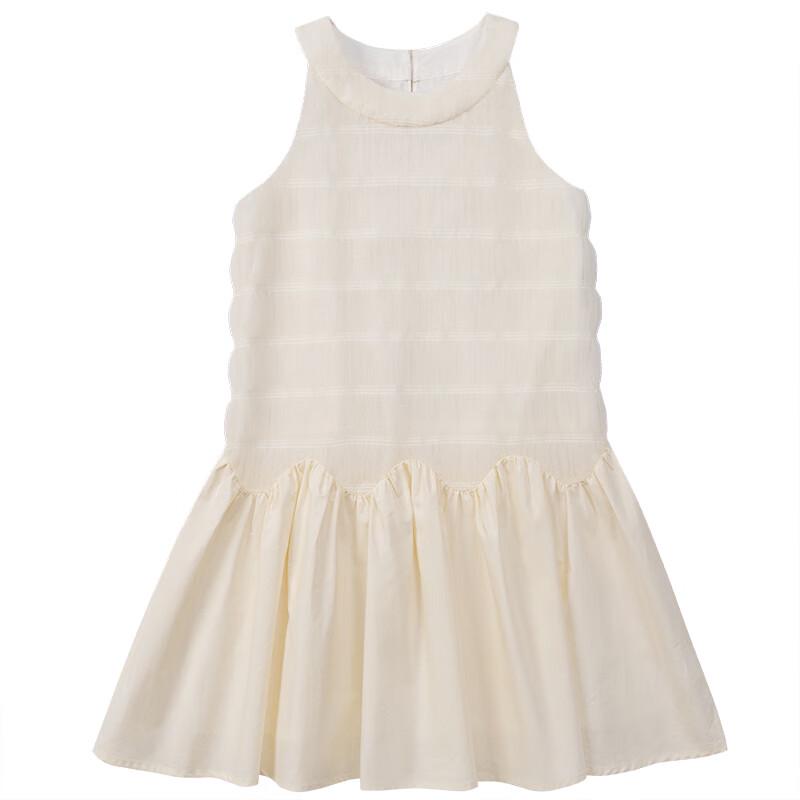 Hacikis Girls' French Style Sleeveless Summer Dress
