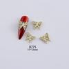3D Alloy Hollow Butterfly Nail Art Jewelry