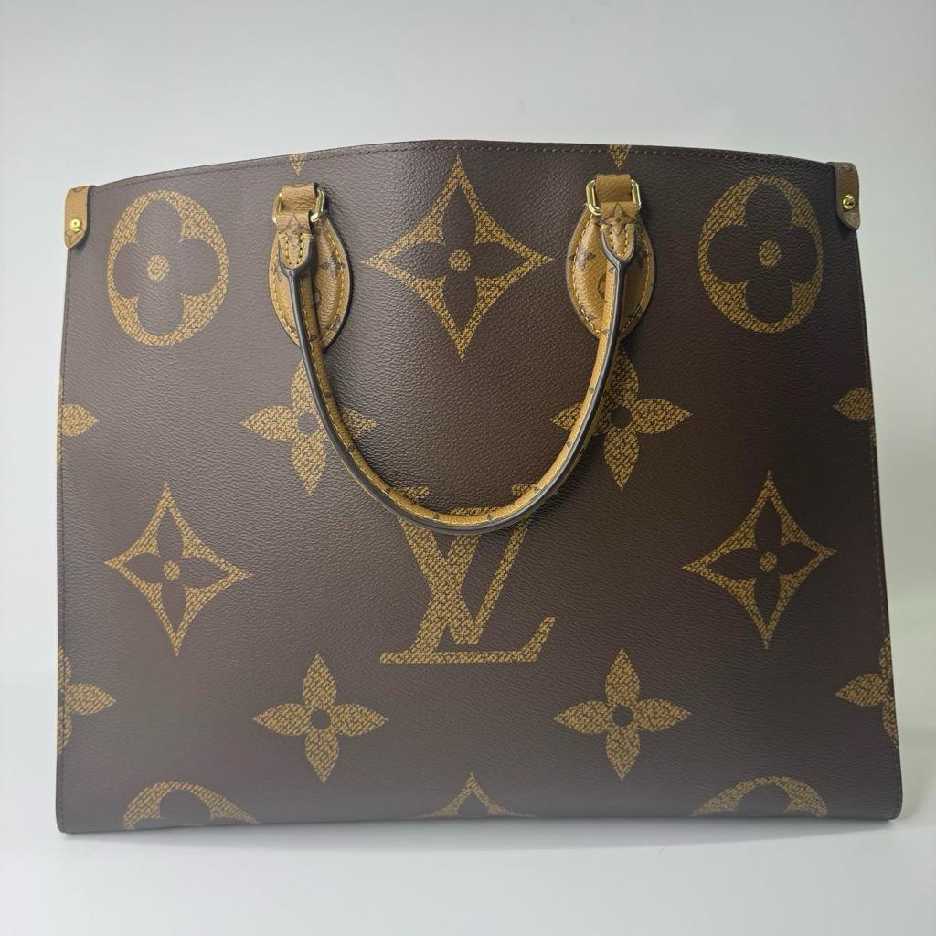 [Pre-Owned] Louis Vuitton Onthego GM 'Brown Monogram Canvas/Brown Monogram Reverse Canvas' - Excellent #VL24R2