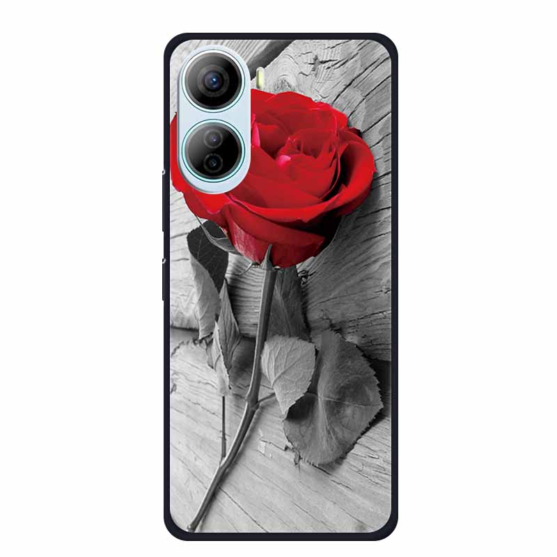 For ZTE Libero 5G IV Case Luxury Cartoon Silicone TPU Back Cover Soft Phone Cases for ZTE Libero5G IV A302 Protective New Fundas
