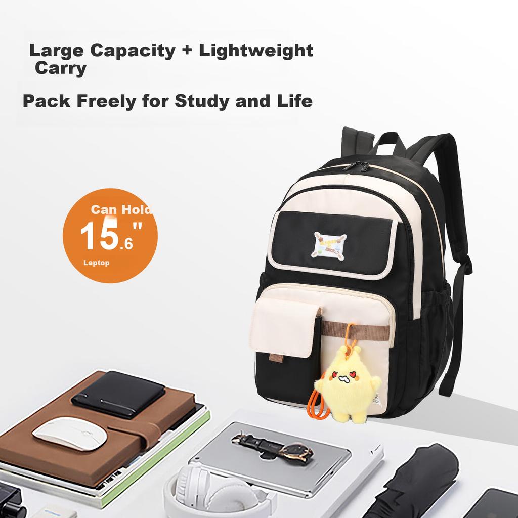 Sunshine 8 O'clock Maiji Student Backpack Middle School Spine Protection Load Reduction Large Capacity