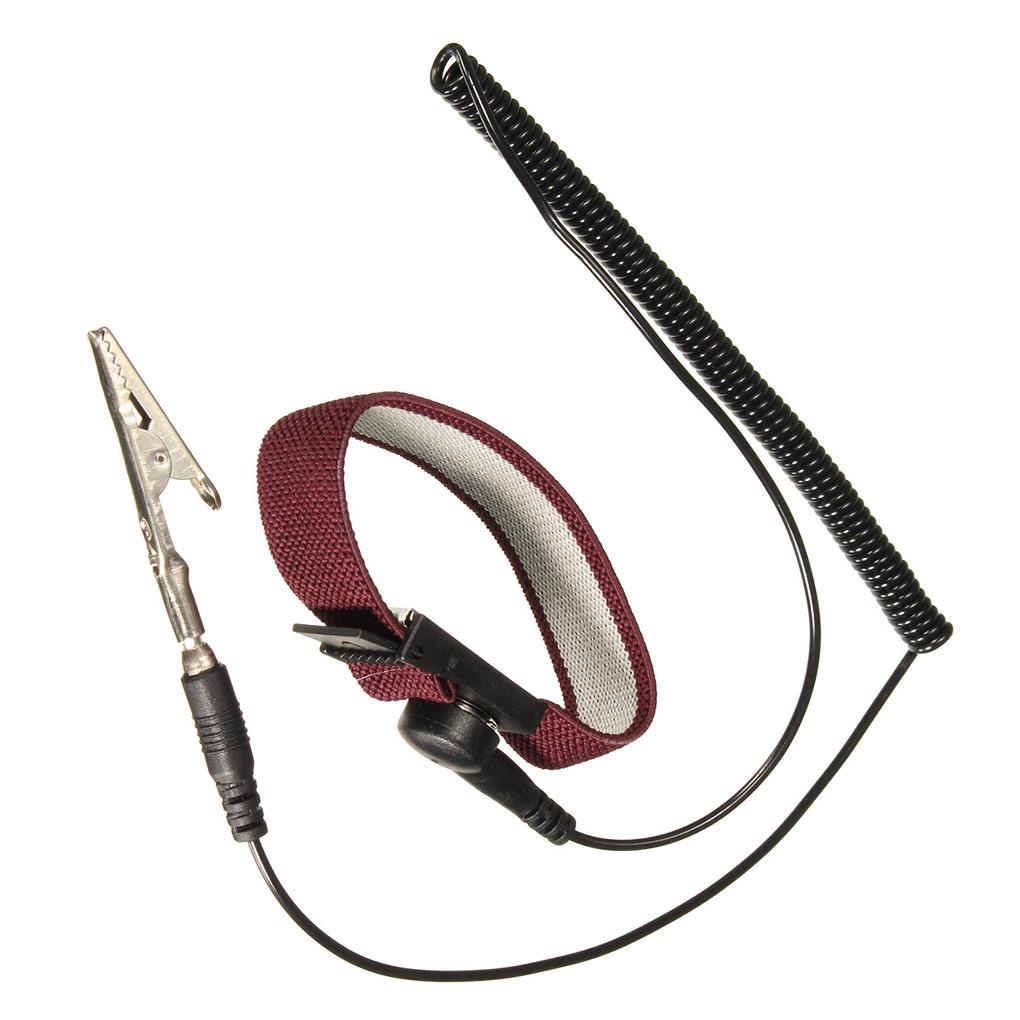 

Антистатический браслет, регулируемый заземляющий ремешок, заводской компьютер, электронная промышленная безопасность, рабочий аксессуар