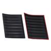2PCS Side Air Vent Bonnet Hood Cover Trim For Ford Ranger 2012-2022 ABS Plastic