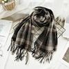 Imitationskaschmirschal Damenmode Herbst und Winter High-End-Feeling Karoschal Neuer Herrenschal Schal