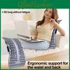 Back Stretcher Trainer Ergonomic Waist Spine Decompressor Scoliosis Sciatica Lower Back Pain Relief Massager Lumbar Back Cracker Board Stretching