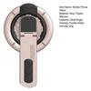 Magnetic Phone Ring Stand 360 Degrees Rotating Luminous Phone Bracket Multi-Angle Adjustable